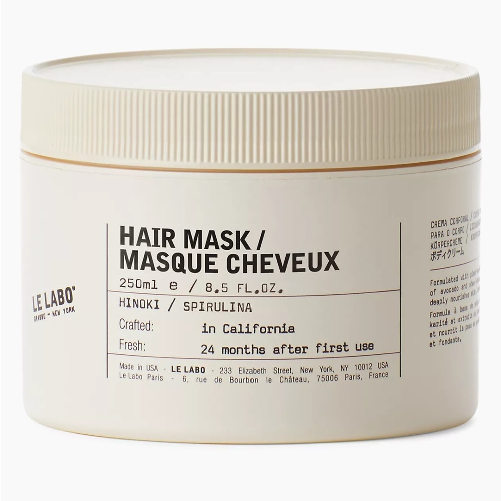 NEW Le Labo Hinoki Hair Mask 250ml